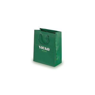 Χάρτινη σακούλα VICKO 25x20x10 εκ.  Είδη συσκευασίας