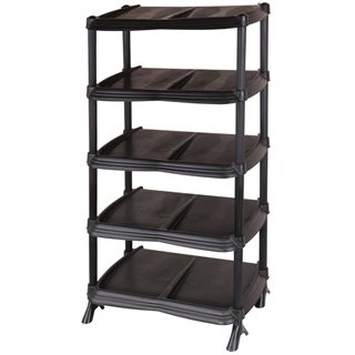 5-Shelves plastic Shoe rack 31x50x90 cm  Shoe cabinets