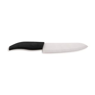 Chef Knife 26 cm with ceramic blade and black handle  Knives