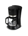 Drip coffee maker 680 W 1.2 L black