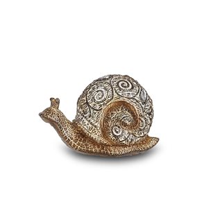 Decorative snail figurine 9.5x4.5x5.5 cm  Figurines
