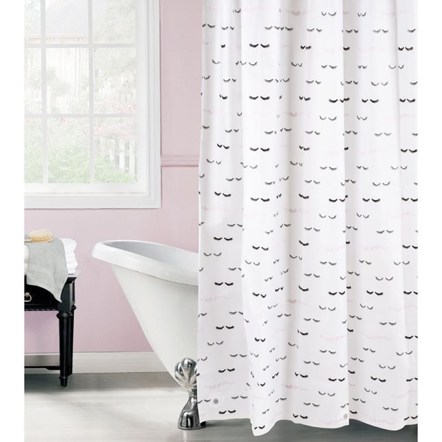 Shower curtain PEVA Hello gorgeous 180x180 cm