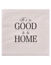 Paper Napkins It's so good to be home 33x33 cm pack of 20