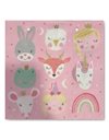 Paper Napkins Pink Kingdom 33x33 cm pack of 20