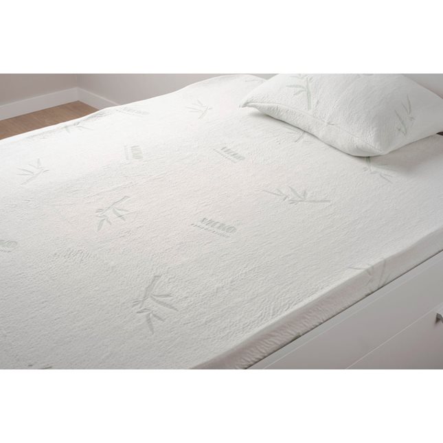 Bamboo fitted single size Mattress Protector