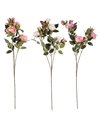 Artificial Roses branch 73 cm in 3 colors
