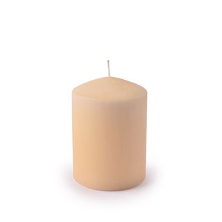 Scented Candle vanilla 7x10 cm off white  Candles-Reed diffuser