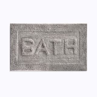 Πατάκι μπάνιου Bath 50x80 εκ. γκρι  Πατάκια μπάνιου