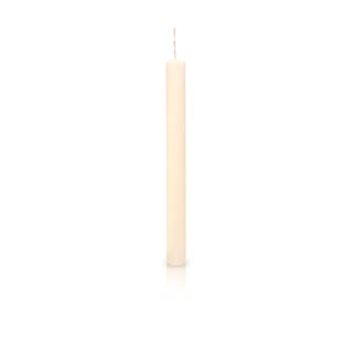 Scented Easter Candle round with embossed texture 30 cm off white  Easter Candles