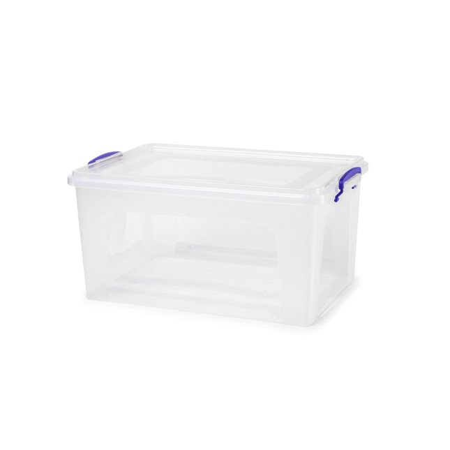 Storage box 27 L with lid 48x32x24 cm