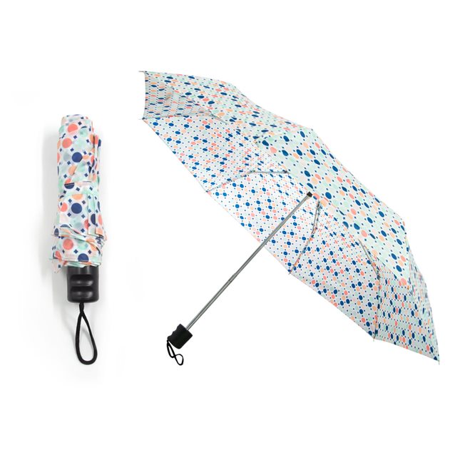 Ομπρέλα βροχής σπαστή Dots