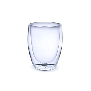 Γυάλινο Ποτήρι με διπλό τοίχωμα 350 μλ.  Ποτήρια
