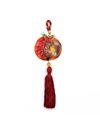Glass Lucky multicolor pomegranate Charm 30 cm