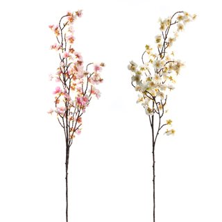 Διακοσμητικό λουλούδι Κερασιά 101 εκ. σε 2 χρώματα  Τεχνητά φυτά