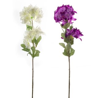 Artificial Hydrangea stem 82 cm in 2 colors  Artificial plants