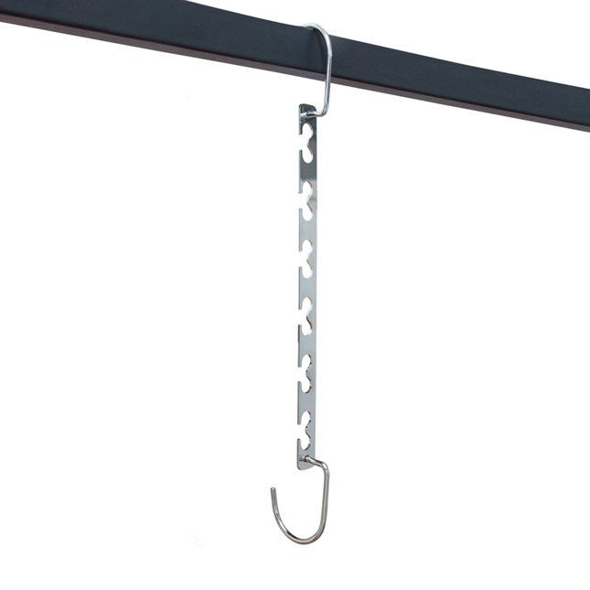 Multifunctional metal Hanger with 12 slots
