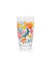 Water Glasses Colorful leaves 360 ml - Set of 3