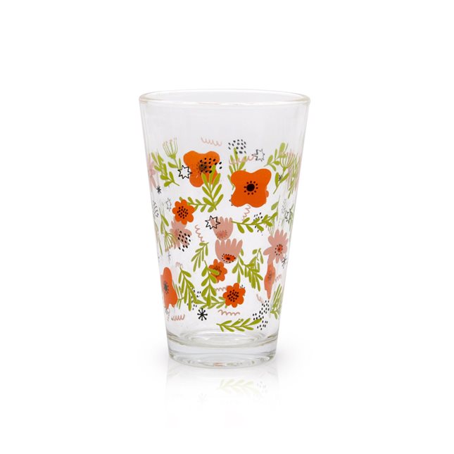 Water Glasses Floral 310 ml - Set of 6
