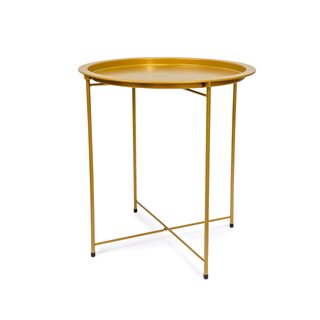 Metal Coffee table 47x50.5 cm round gold  Side tables