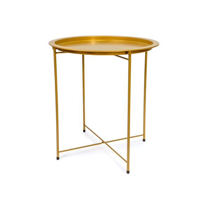 Metal Coffee table 47x50.5 cm round gold
