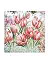 Napkins Tulip blossom 33x33 cm pack of 20