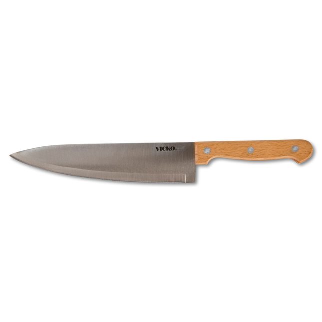 Μαχαίρι σεφ 32 εκ. με ανοξείδωτη λάμα και ξύλινη λαβή