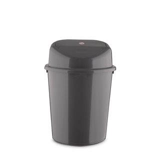Dustbin 16 L with swing lid anthracite  Waste bins