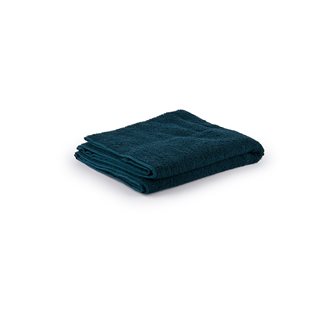 Cotton face Towel 50x100 cm navy blue  Bath towels
