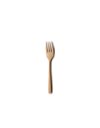 Stainless steel Dessert fork Gold - Twist 14 cm
