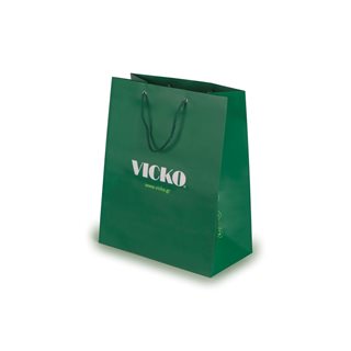 Χάρτινη σακούλα VICKO 35x29x15 εκ.  Είδη συσκευασίας