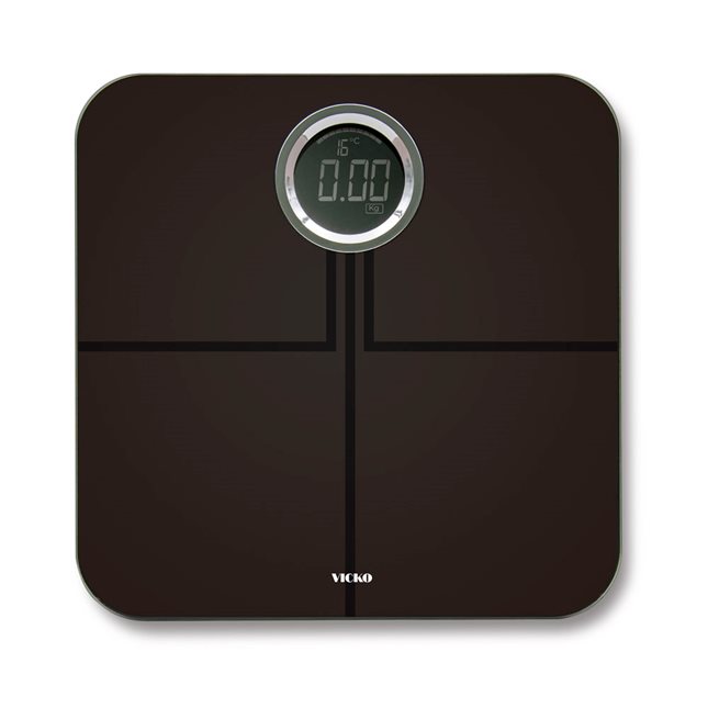 Smart body fat bathroom Scale & bluetooth 180 kg black
