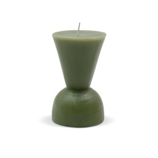 Scented Candle Cone 7.8x12.5 cm khaki  Candles-Reed diffuser