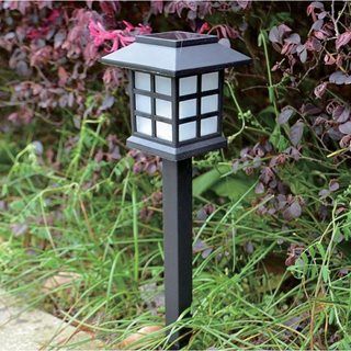 Ηλιακό φανάρι LED κήπου  Στύλοι-Δάδες