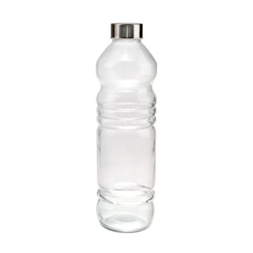 Γυάλινο μπουκάλι Zucca 1 Λ.  Μπουκάλια