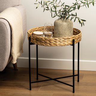 Round wicker Coffee table 47x50.5 cm  Side tables