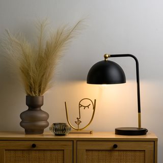 Metal Τable lamp 41 cm black  Table lamps
