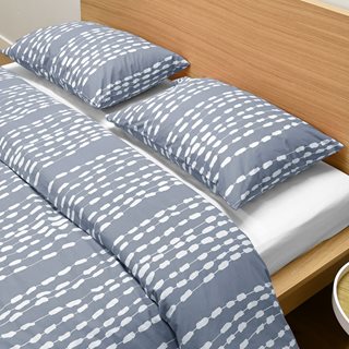 Double-size Duvet cover blue - Set of 3  Blankets-Duvets