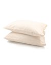 Set of 2 cotton Pillowcases 50x70 cm beige
