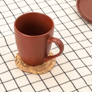 Stoneware Mug Essential dark rust 360 ml  Mugs-Cups