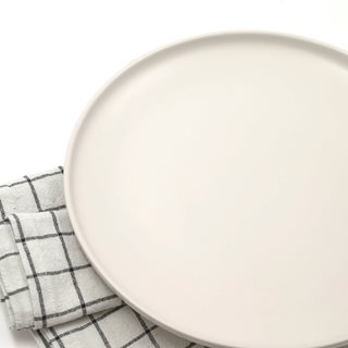 Stoneware Dinner plate Essential off white 27 cm  Plates-Bowls