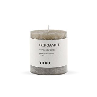 Scented Candle 7x8 cm Bergamot  Candles-Reed diffuser