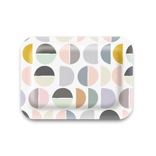 Serving Tray Colorful Bubbles 33x24 cm  Serving trays