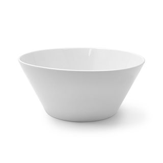 Porcelaine salad bowl white 24cm  Plates-Bowls