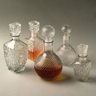 Glass round Decanter 500 ml  Pitchers-Decanters
