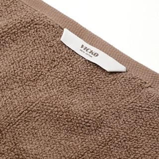 Cotton hand Towel 40x60 cm light brown  Bath towels