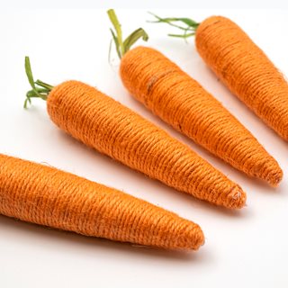 Set of 4 Easter decorative Carrots 16 cm  Easter Table decor