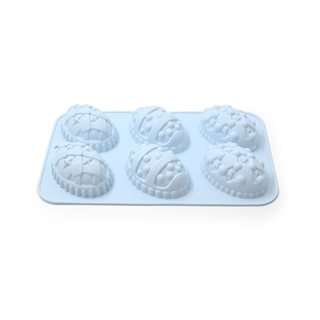 Easter silicone 6 mini cakes mould Eggs 27x17 cm  Cake Pans-Cookie cutters
