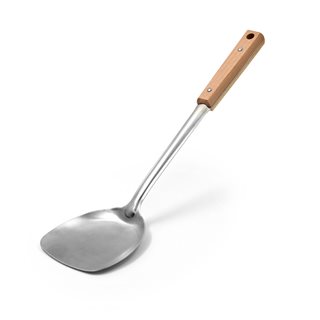 Stainless steel Turner with wooden handle 38 cm  Turners-Forks
