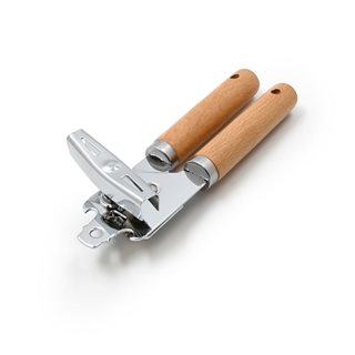 Can opener with wooden handle 19 cm  Openers