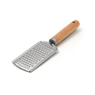 Stainless steel fine Grater with wooden handle 23 cm  Graters-Slicers